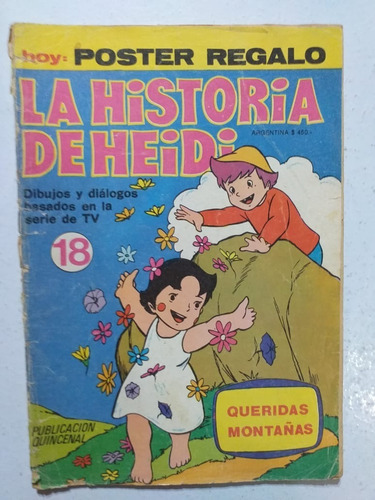 Revista La Historia De Heidi # 18. 1978. Comic.
