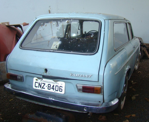 Variant 1970 - Iniciada Restauração.