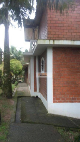 Chácara Com 3 Dormitórios À Venda, 7274 M² - Jardim Das Garças - Santo André/sp - Ch0091
