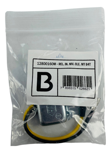 Rele Interruptor Nível Óleo Motor B4t 7.0hp Branco 12800160