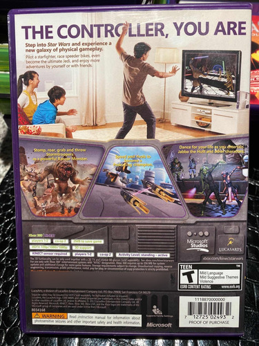 Juego Star Wars Xbox 360 Puede Retirar Por Palermo (Usado)