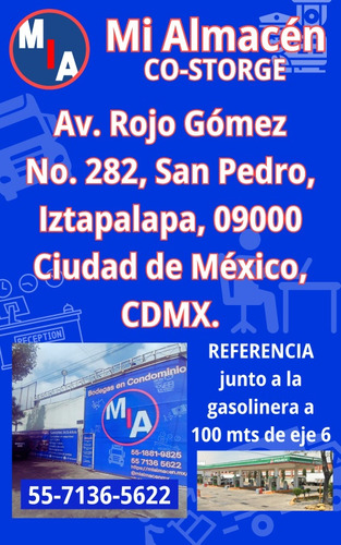 Rojo Gomez Por Central De Abastos Bodega 47 M2 Condominio