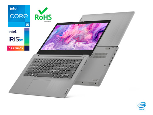 Laptop Lenovo Ideapad 3-14itl05 Intel® Coretm I5-1135g7 Platinum Gray (Usado)