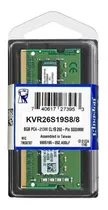 Comprar Memoria Ram Ddr4 2666mhz 8gb Notebook Kingston