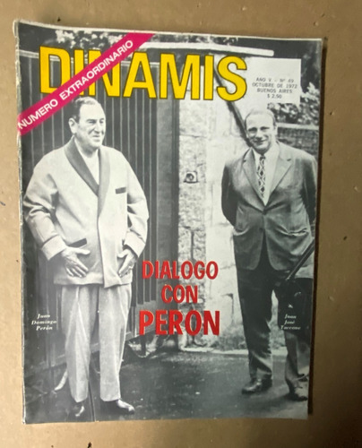 Dinamis, Revista, Dialogo Con Perón, 1972, Ez5