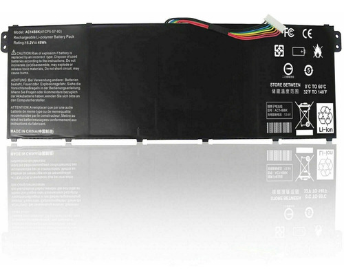 Batería Acer Cb3 Cb5 E3 E5 Es1 V5 R3 R5-571 R7 Ac14b8k 15.2v
