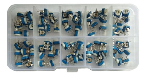 100pcs / 500 Ohm - 1m Potenciómetro De Resistencias