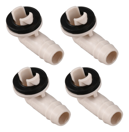 4x Conector De Mangueira De Drenagem Ac Para Ar Condicionado