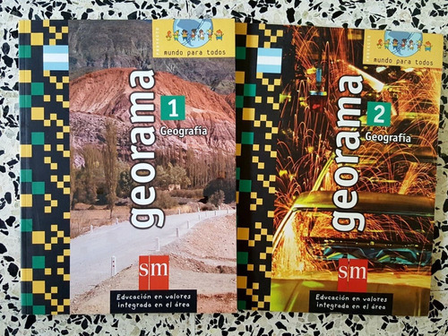 Georama 1 Y 2 Geografia - Sm Ediciones ( Pack De Libros), De Vv. Aa.. Editorial Sm Ediciones En Español