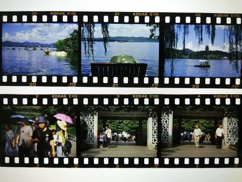 Película Kodak Ektachrome E100, color transparente, 35 mm, 36 poses