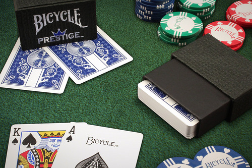 Tarjetas De Juego De Plástico Bicycle Prestige (los Colores