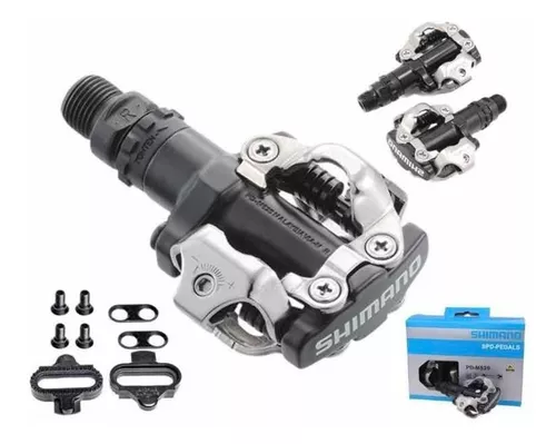 Pedales SHIMANO M520 para Bicicleta MTB incluye Trabas SH51