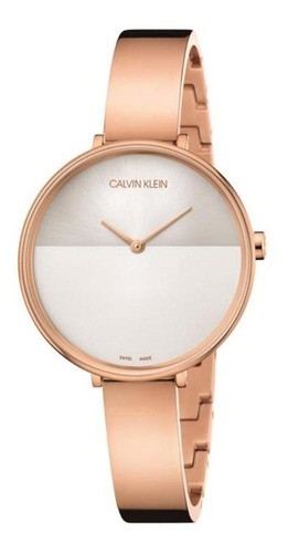Relógio Feminino Calvin Klein Rise Aço Rosegold K7a23646