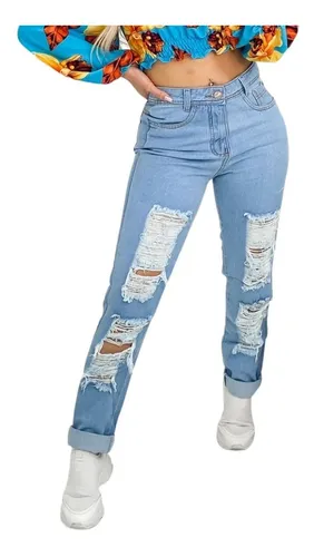 Calca Jeans Moon Feminino MercadoLivre .br