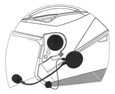 Diadema Auricular Moto Casco Manos Libres Bluetooth M8