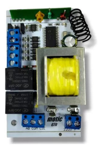 Placa Central De Comando Q20 Motic/alse Portones Automaticos