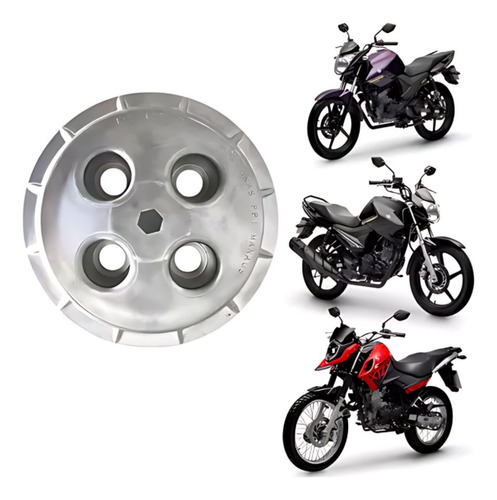 Plato Embreagem Ybr Factor 125 150 2021 2022 2023 2024 2025