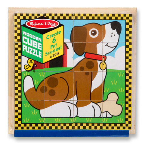 Puzzle Cubo - Mascotas