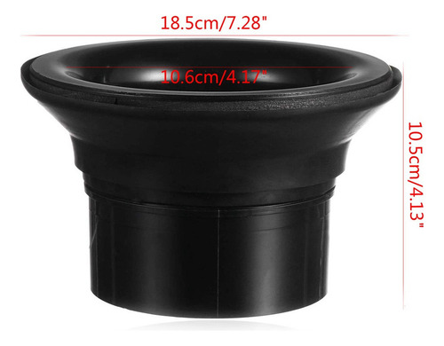 1 Potenciador De Bombo Bass Drum Port Protector Kick