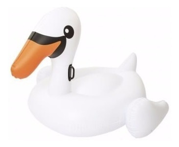 Colchoneta Inflable Cisne Flotador Bestway 41109 Gigante