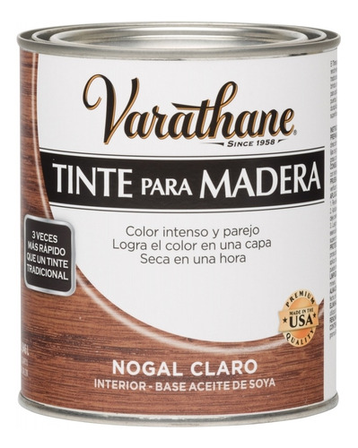 Cuidado De La Madera Rust-oleum Varathane Tinte Nogal Claro 