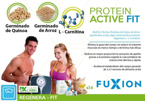 Protein Active Fit ! Reduce Medidas Y Quema Grasa