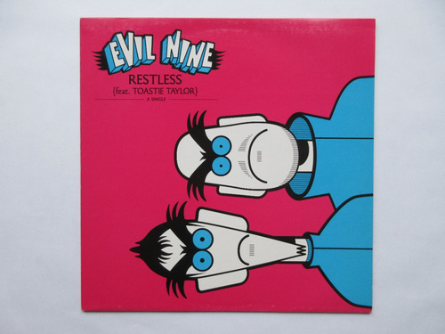 Evil Nine - Restless - Vinilo Electro House Breakbeat 2004