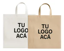 Comprar 100 Bolsas Ecologicas Personalizadas De Friselina 40x40