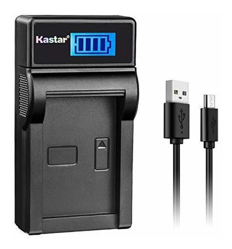 Cargador Kastar Lcd Delgado Usb Para Canon Lpe10, Lc-e10 Y C