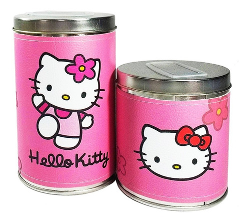 Imagen 4 de 7 de Equipo De Mate Completo Hello Kitty Cuero Set Kit Matero