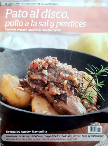 El Libro Clarín De Los Secretos Del Gran Asador N°13 #