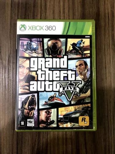 Jogo Grand Theft Auto V (GTA V) Xbox Series X Mídia Física