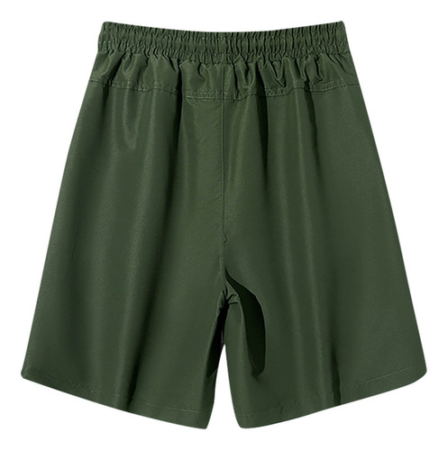 Pantalones Cortos De Verano Para Hombre Y Cintura Elástica C