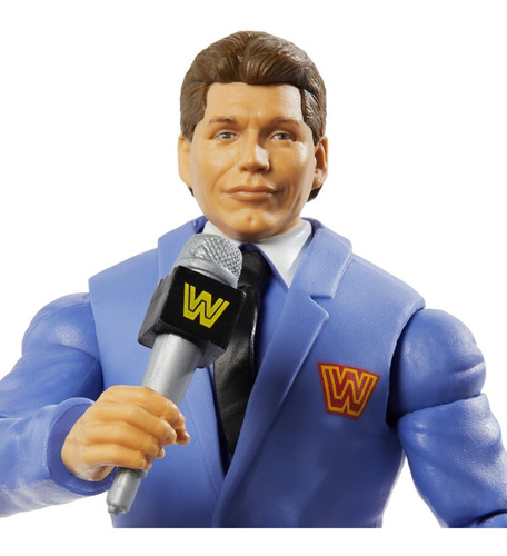 Imagen 3 de 4 de Figura Wwe Mattel Elite 70 Vince Mcmahon Vintage!!