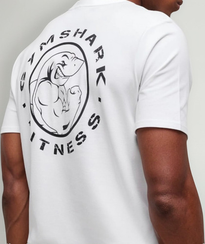 Playera Gymshar Hombre Gym Deportiva Playera Shark Lifting