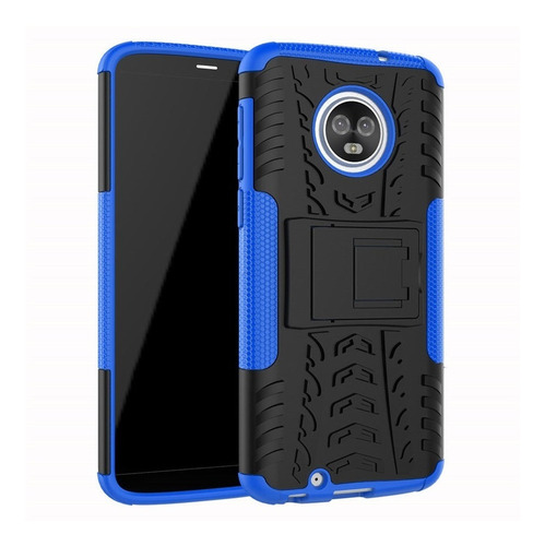 Funda Tire Para Moto G6 Play / Moto E5 Xt1922-4 Con Cristal