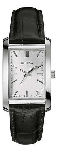 96l200 Reloj Bulova Premium Negro/plateado