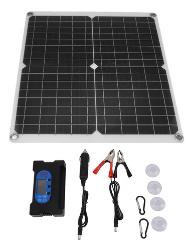 Panel Solar, Módulo Solar De 25 W, Controlador De 100 A, Fác