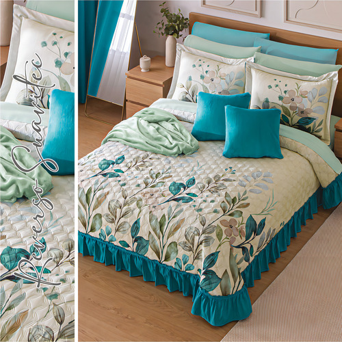 Colcha Neo Annie Con Fundas Lavable King Size Concord