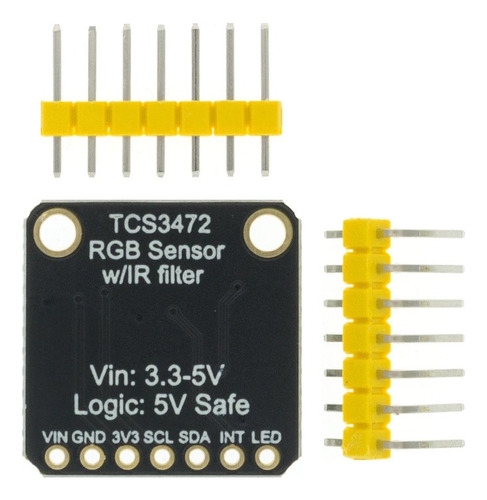Modulo Sensor De Reconocimiento De Color Rgb Tcs34725 Cdmx E