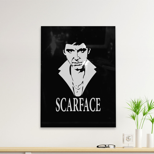 Cuadro Deco Scarface 2 (d1318 Boleto.store)