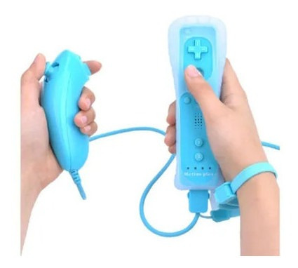 Wii Motion Plus Y Nunchuck - Mando A Distancia Inalámbrico