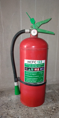 Matafuego Hcfc 123 5 Kg, Tarjeta Dps 05/2025 Reacondicionado