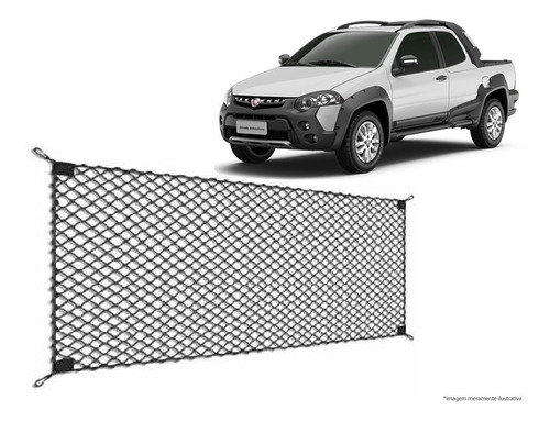 Rede Elástica Big Caçamba Pick Up Fiat Strada