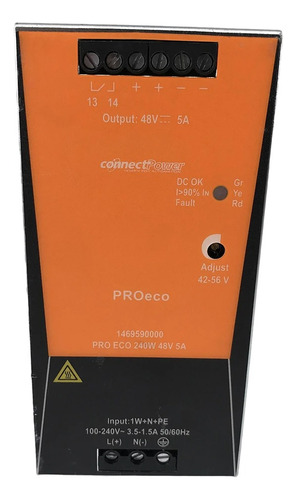 1469590000 Fuente Alimentación Pro Eco 240w 48v Weidmuller