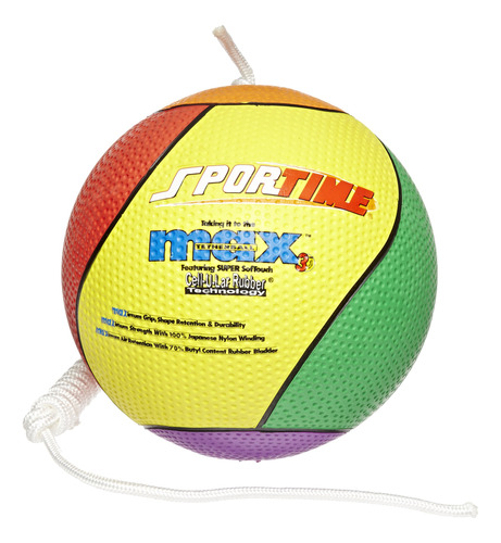 Sportime Pelota Cuerda Nailon Tama Ño Peso Oficial