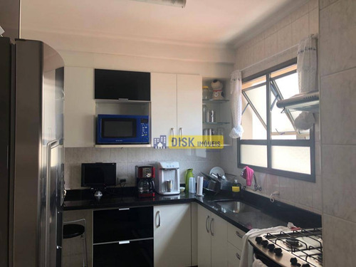 Imagem 4 de 8 de Apartamento Com 2 Dormitórios À Venda, 64 M² Por R$ 370.000,00 - Baeta Neves - São Bernardo Do Campo/sp - Ap2142