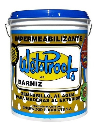 5gln Barniz Impermeabilizante Wetproof De Más Larga Duración