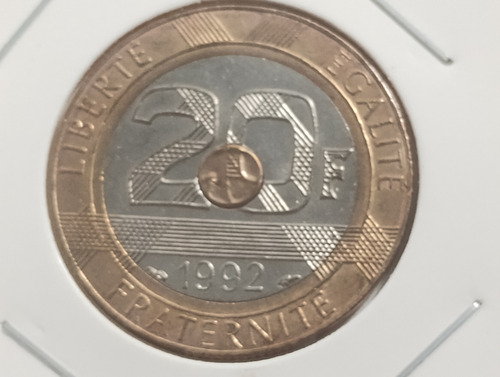 Moeda 20 Francs 1992 França Mbc (Usado)