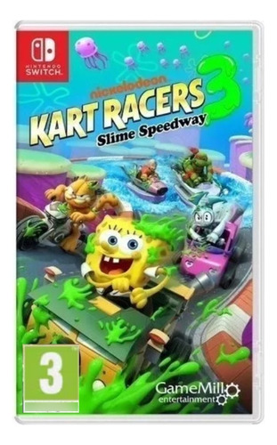 Jogo Nickelodeon Kart Racers 3 Slime Speedway Switch